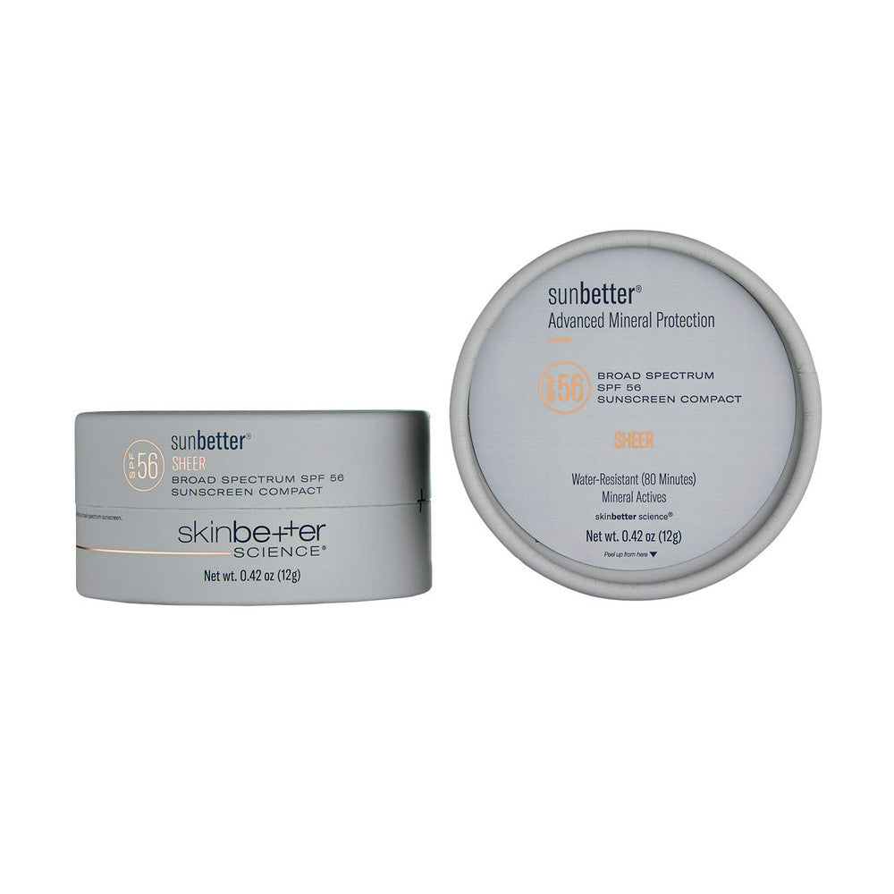 sunbetter SHEER SPF 56 Sunscreen Compact 12 g | skinbetter science
