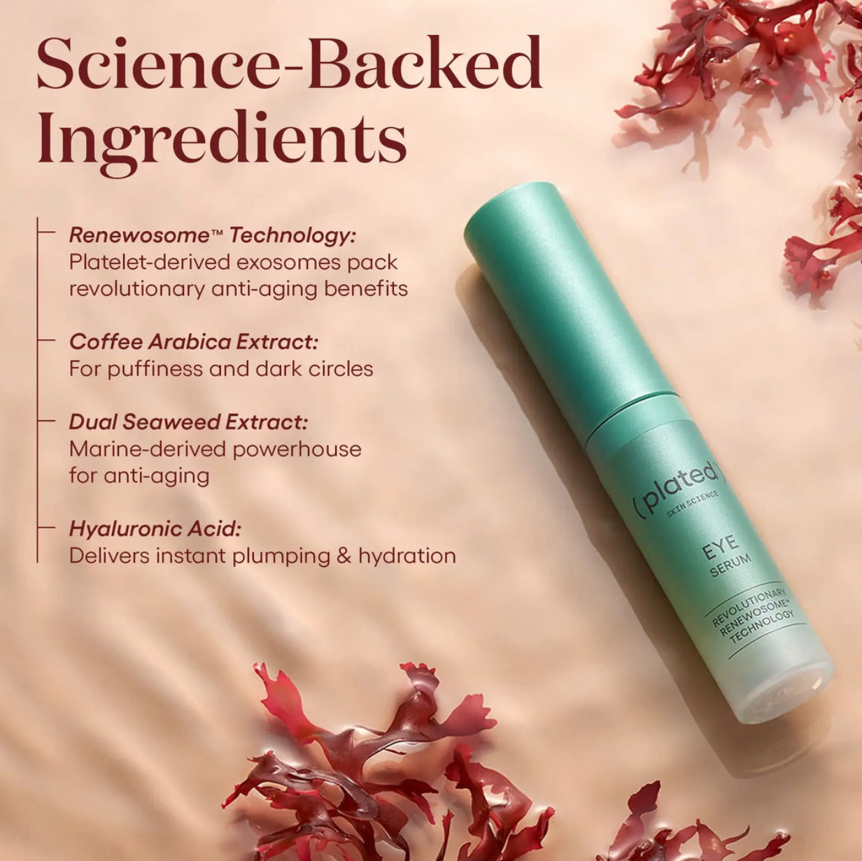 Best Seller EYE Serum | (plated)™ Skin Science