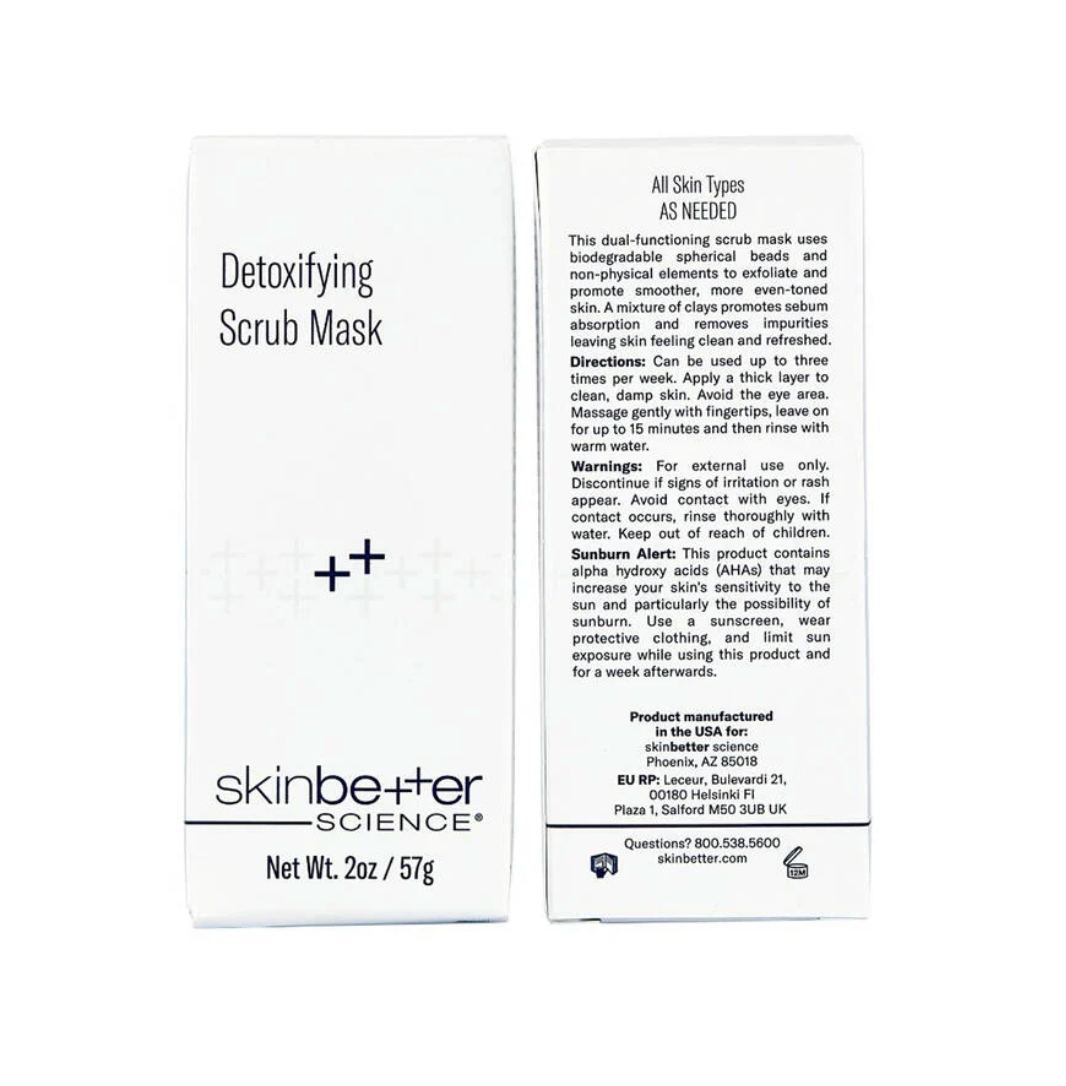 BEST SELLER Detoxifying Scrub Mask | skinbetter science