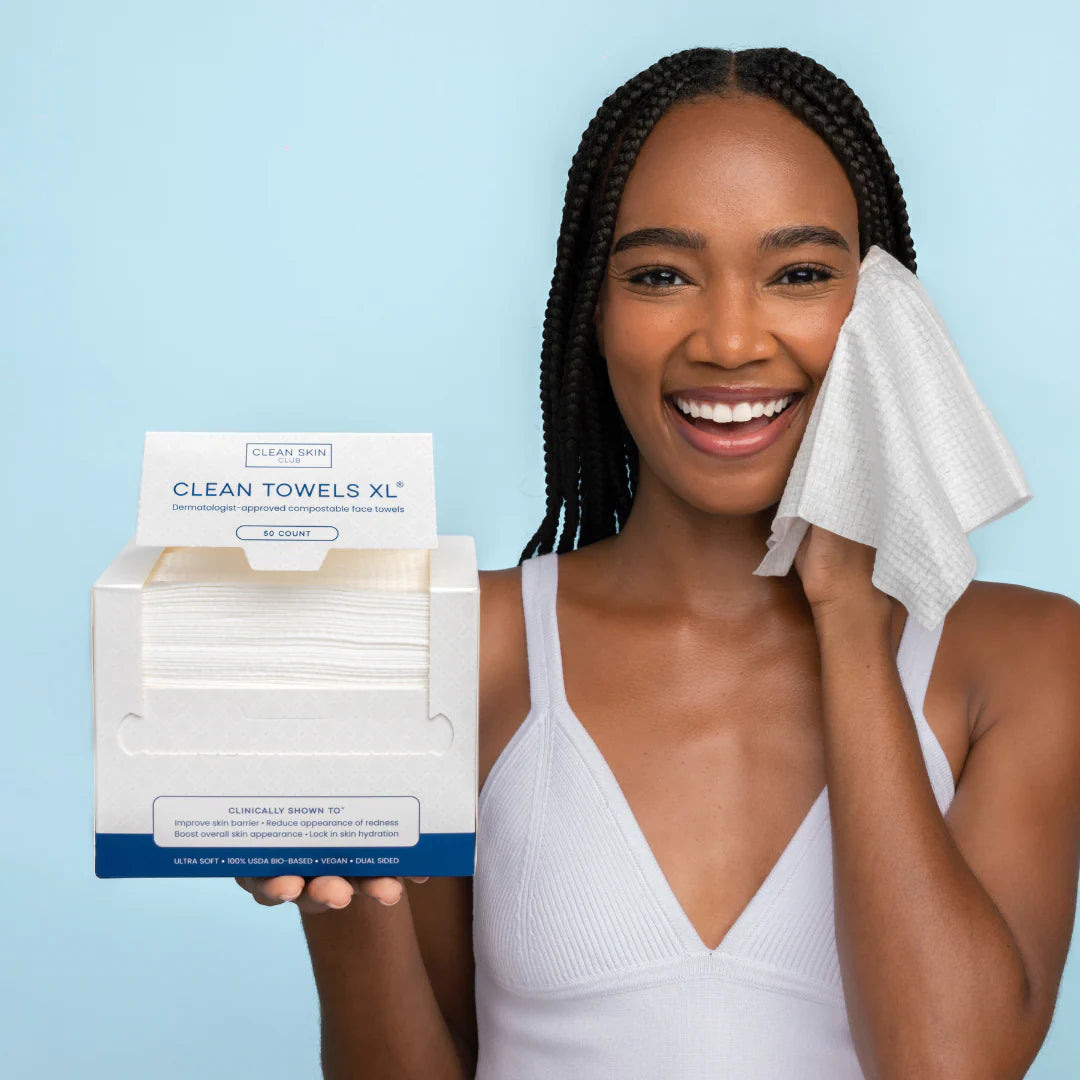 Clean Towels XL | Clear Skin Club