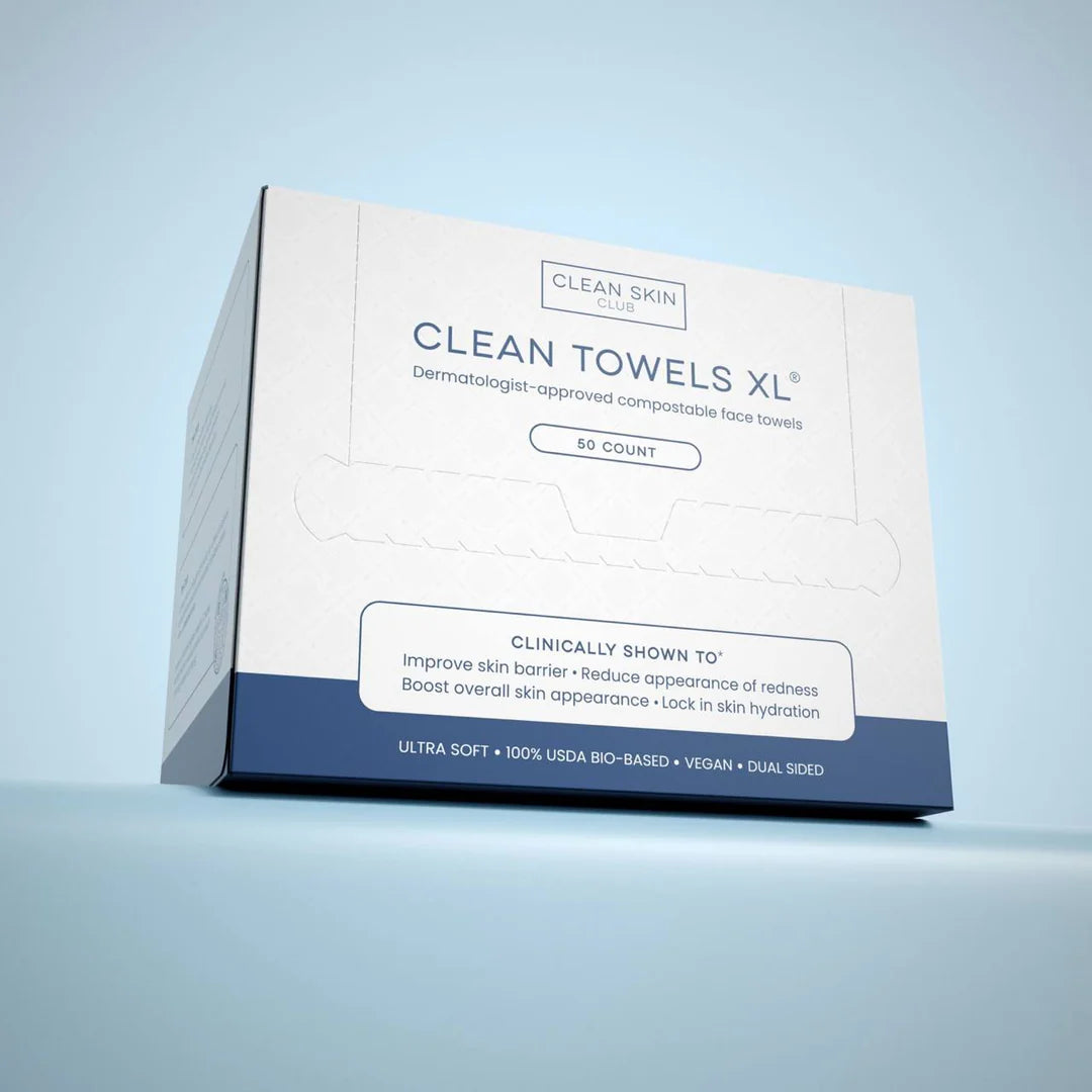 Clean Towels XL | Clear Skin Club