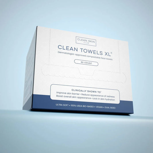 Clean Towels XL | Clear Skin Club