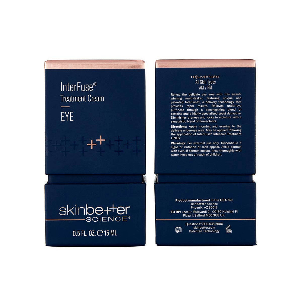 BEST SELLER InterFuse Treatment Cream EYE 15 ml | skinbetter science