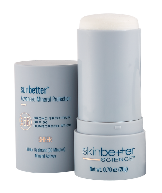 sunbetter SHEER SPF 56 Sunscreen Stick 20 g | skinbetter science